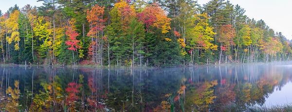 Council Lake in fall-Alger County-Michigan